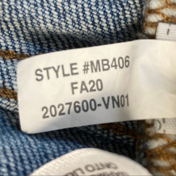 Madewell The Perfect Vintage Jean in Enmore Wash Raw Hem - Picture 15 of 15